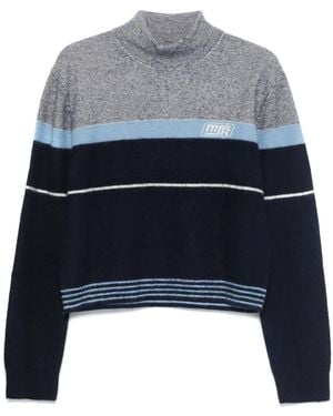Martine Rose Pilling Jumper - Blue