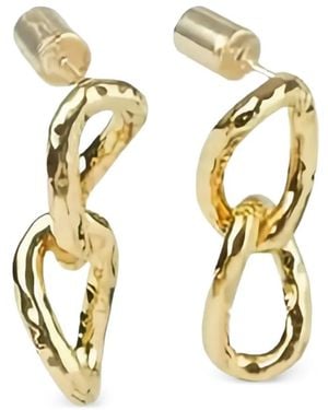 Jil Sander Knot-Design Earrings - Metallic