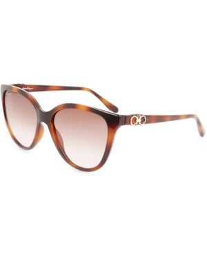Ferragamo Gancini Cat-Eye Sunglasses - Pink