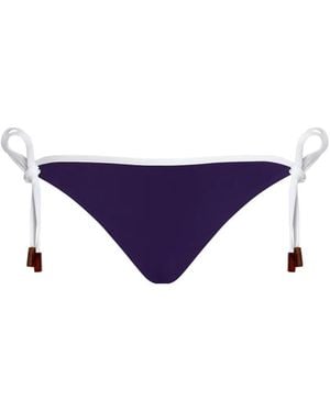 Vilebrequin Bragas De Bikini Con Lazos Laterales - Morado