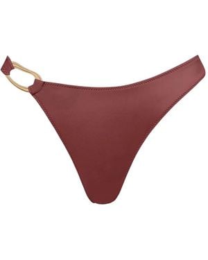 Tropic of C Bas De Bikini Ona À Détails D'Anneaux - Purple