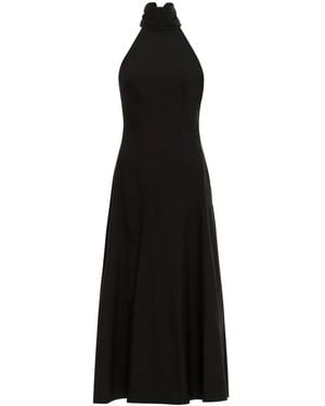 Azeeza Robe Mi-Longue Faye - Noir