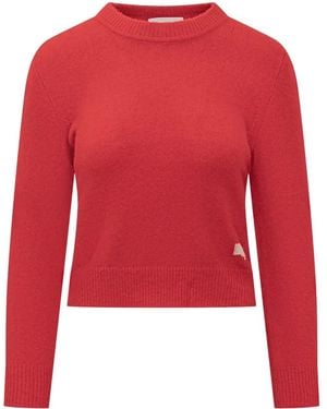 Isabel Marant Isadora-Gf Motif Knitwear - Red