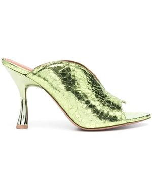 Malone Souliers Mules Henri 90Mm - Verde