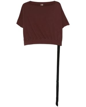 Rick Owens クロップドトップ - レッド