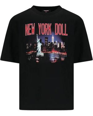 DSquared² Loose Fit T-shirt - ブラック