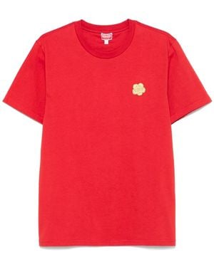 KENZO Cotton T-Shirt - Red
