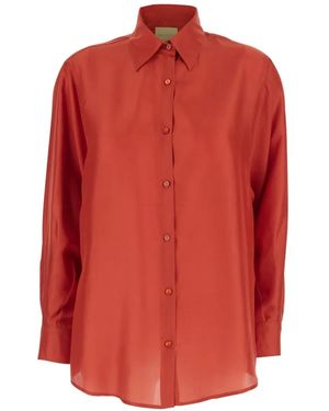 Momoní Buttoned Shirt - Red