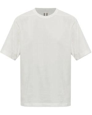 Rick Owens T-Shirt Met Ronde Hals - Wit