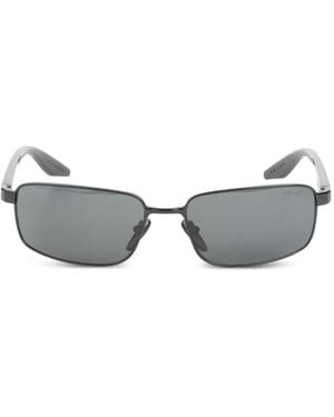 Prada Rectangle-Frame Sunglasses - Grey