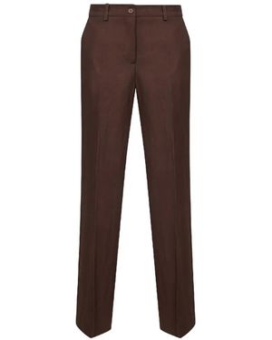 P.A.R.O.S.H. Pantalon À Coupe Ample - Brown