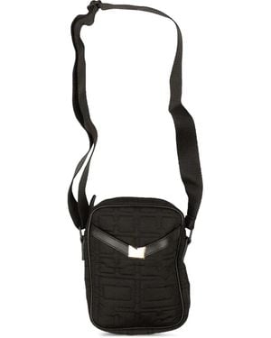 Rhude Borsa A Spalla Con Monogramma - Nero