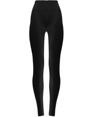 Wolford Energy Circular-Knit Leggings - Black