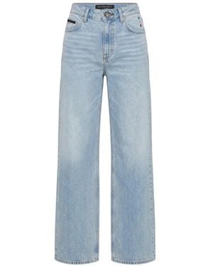 Philipp Plein Skater Fit Jeans - Blue