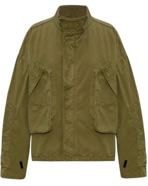 The Attico Bomber Jacket - Green