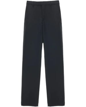 Rier Pantalones Con Bolsillos Mojados - Azul