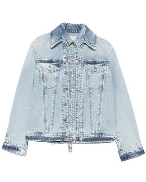 Sportmax Chaqueta Vaquera A Capas - Azul