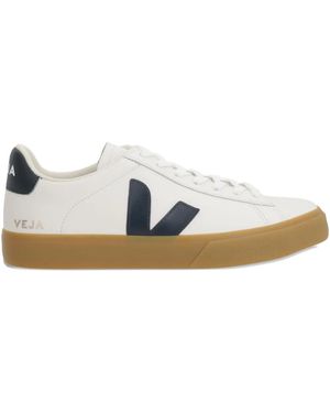 Veja Campo Flat-Laces Sneakers - White