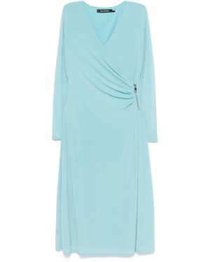 KARL LAGERFELD Zip Dress - Blue