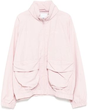 Chocoolate Logo-Print Jacket - Pink