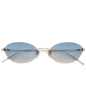 AKILA Rimless Titanium Sunglasses - Blue