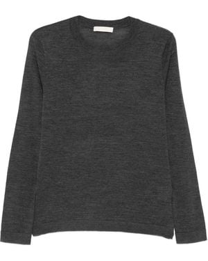 ELEH Crew-Neck Long-Sleeve Jumper - Black