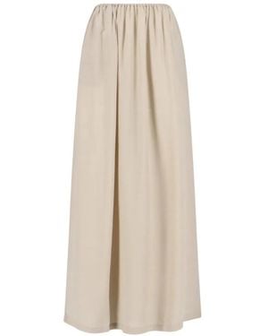 Frankie Shop Aeson Gathered Maxi Skirt - Natural