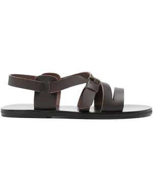 Ancient Greek Sandals Hercules Sandals - Brown