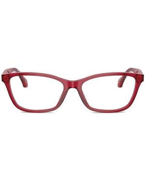 Versace Transparente Brille - Rot