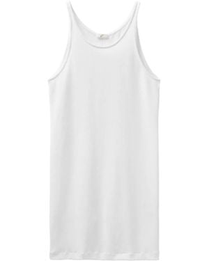BITE STUDIOS Transparent Tank Top - White