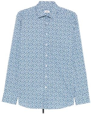 Etro Paisley-Print Shirt - Blue
