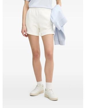 Lacoste Logo-Patch Elasticated Shorts - White