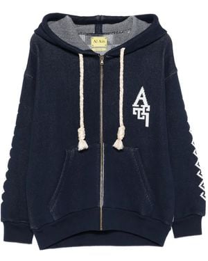 Al Ain Harbor Cardigan - Blue