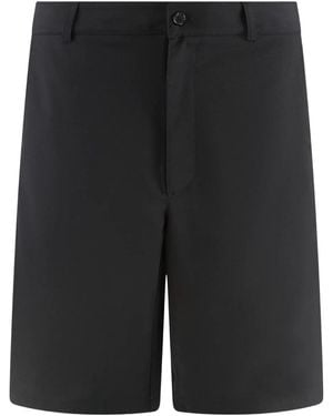 Department 5 Logo-patch Shorts - ブラック