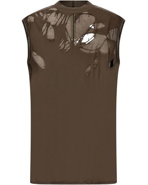 Rick Owens Tarp Tシャツ - ブラウン