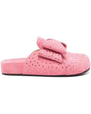 Mach & Mach Chaussons Le Cadeau - Rose