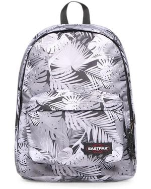 Eastpak Out Of Office Leaf-Print Backpack - White