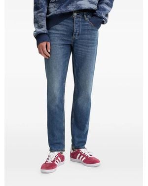 HUGO Jean À Poches Plaquées - Bleu