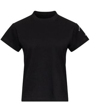 MM6 by Maison Margiela Mannequin-Print Cotton Jersey T-Shirt - Black
