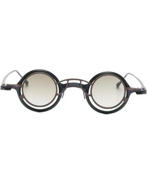 Rigards Brille Mit Rundem Gestell - Blau