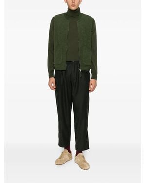 Universal Works Belt-Loop Pleated Pants - Green