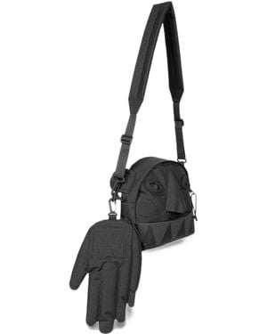 Eastpak X Walter Van Beirendonck Mini Walter Face-Motif Clutch Bag - Black