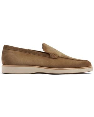Magnanni Lourenco Suede Loafers - Brown