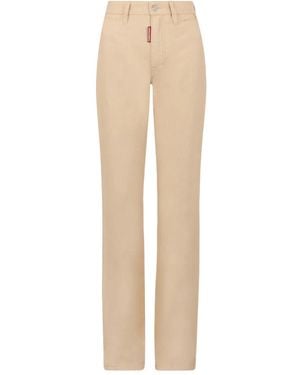 DSquared² Oxford Dalma Trousers - Natural