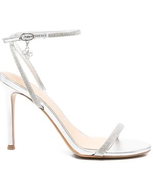 Guess Sandales À Bride Cheville - White