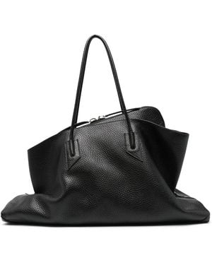 The Attico Große La Passeggiata Tote Bag - Schwarz