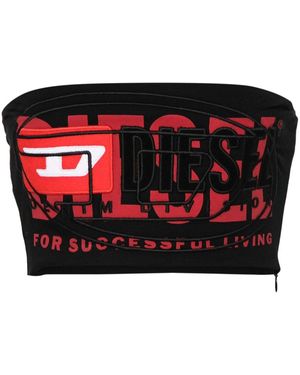DIESEL 't-banda' Top, - Red