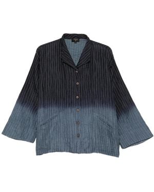 Raga Veste À Fines Rayures Et Effet Froissé - Blue