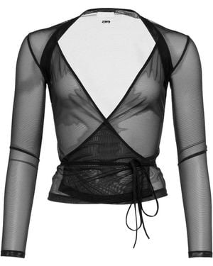 Eres Haut Cache-Cœur Guillem - Black