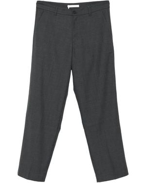 Samsøe & Samsøe Straight-Leg Pants - Gray